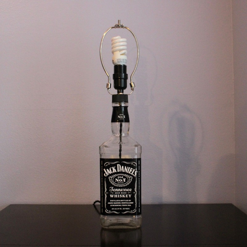 Jack Daniel's Lamp / Liquor Home Decor